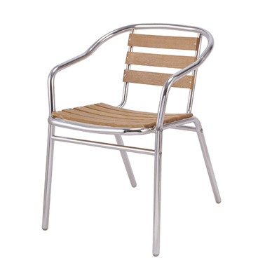 Wooden aluminum-pipe Chair