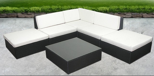 Rattan sofa set